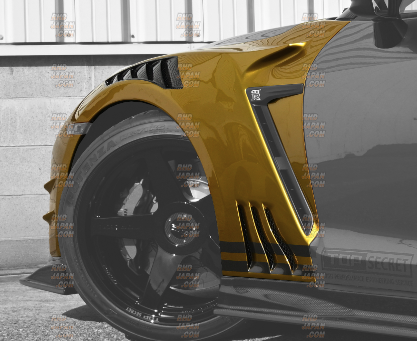 Top Secret GT Front Wide Fender Set for TS M17 Front Bumper GT17T